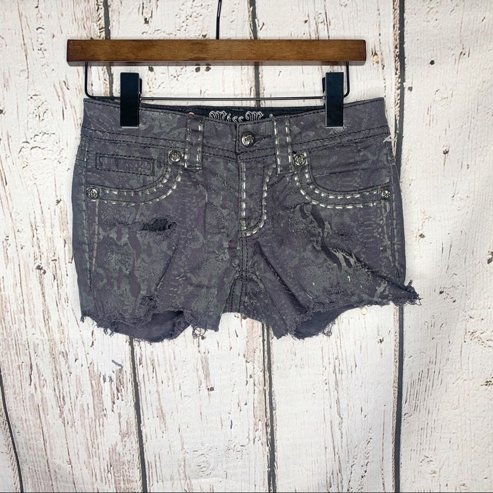 •Miss Me•Cargo Python Shorts•24 - Picture 2 of 2